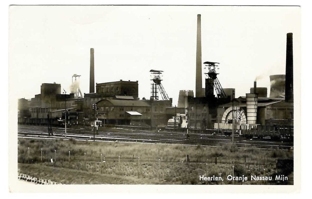 Heerlen - Oranje Nassau Mijn, Verzenden, 1940 tot 1960, Gelopen, Limburg