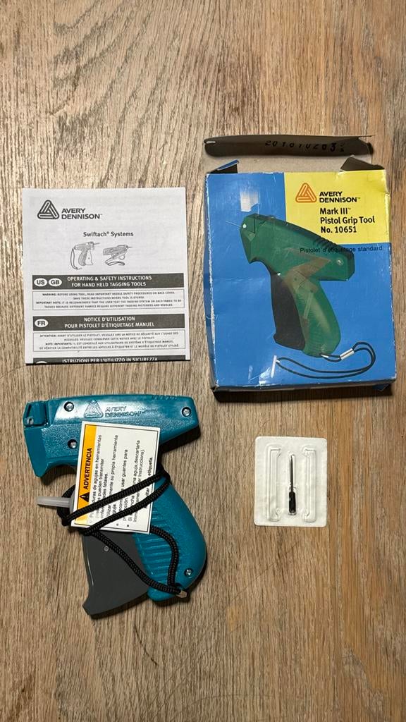 Avery Dennison Mark III Pistool Grip Tool Labelpistool, Ophalen of Verzenden, Zo goed als nieuw