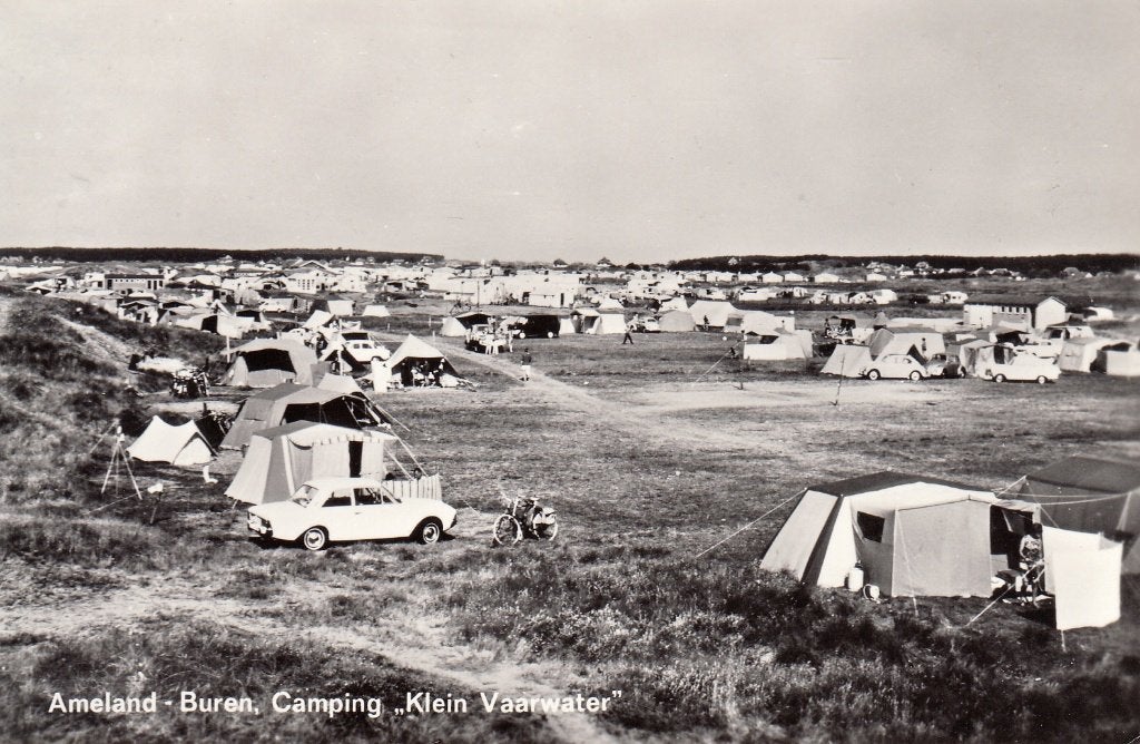 Buren ( Ameland )  -  Camping " Klein Vaarwater "    =0017=, Ophalen of Verzenden, 1960 tot 1980, Gelopen, Waddeneilanden