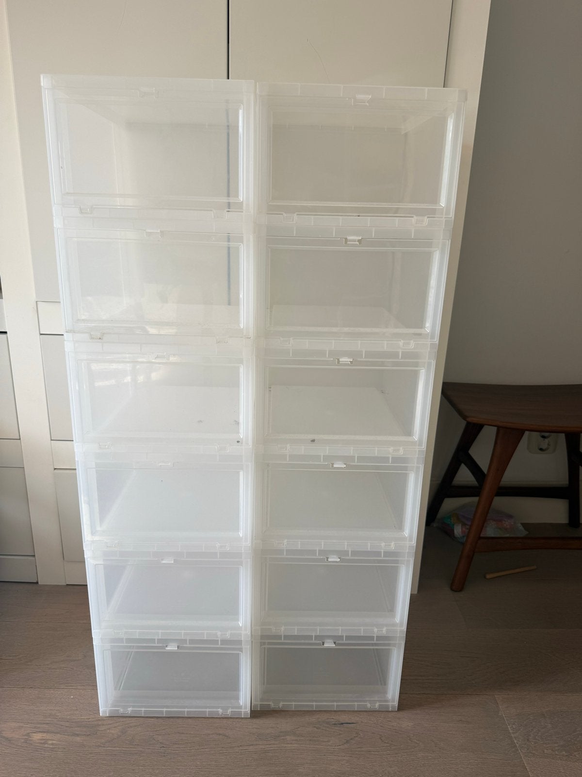 12 Iris schoenenboxen Xenos - zeer goede gebruikte staat, Ophalen of Verzenden, Zo goed als nieuw