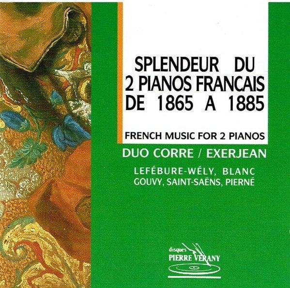 BLANC GOUVY PIERNE 2 pianos francais CD DUO CORRE PIERRE V, Ophalen of Verzenden, Romantiek, Gebruikt, Kamermuziek