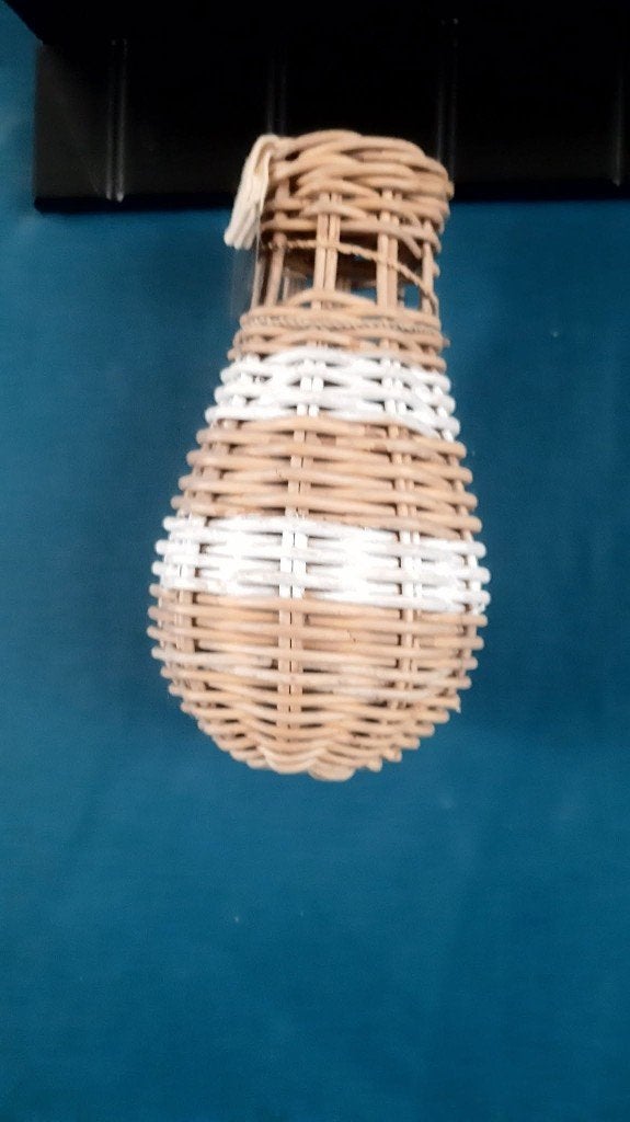 Riviera maison rotan ballon, Ophalen of Verzenden, Zo goed als nieuw, Rond, Riet