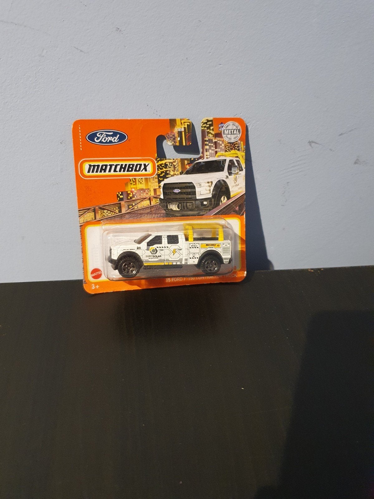 Matchbox 2015 Ford F-150 Contractor Truck, Ophalen of Verzenden, Nieuw, Auto