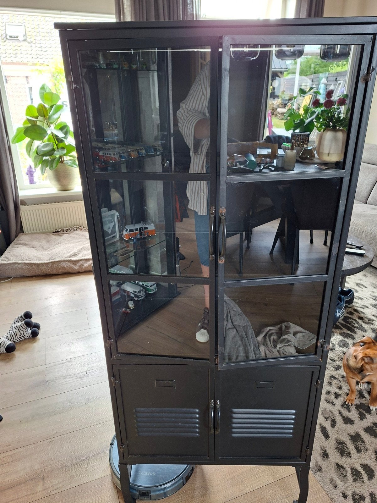 vitrinekast, Ophalen, Gebruikt, 50 tot 100 cm, 150 tot 200 cm