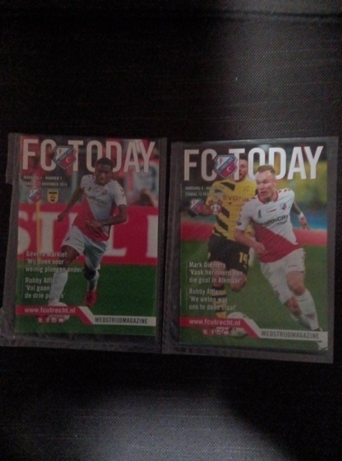 FC Today Wedstrijdmagazines - FC Utrecht, Ophalen of Verzenden, Zo goed als nieuw, Overige typen