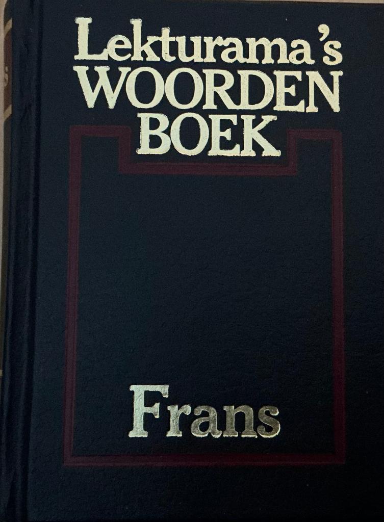 Lekturama Frans woordenboek met harde kaft, Boeken, Woordenboeken, Ophalen of Verzenden, Zo goed als nieuw, Overige uitgevers