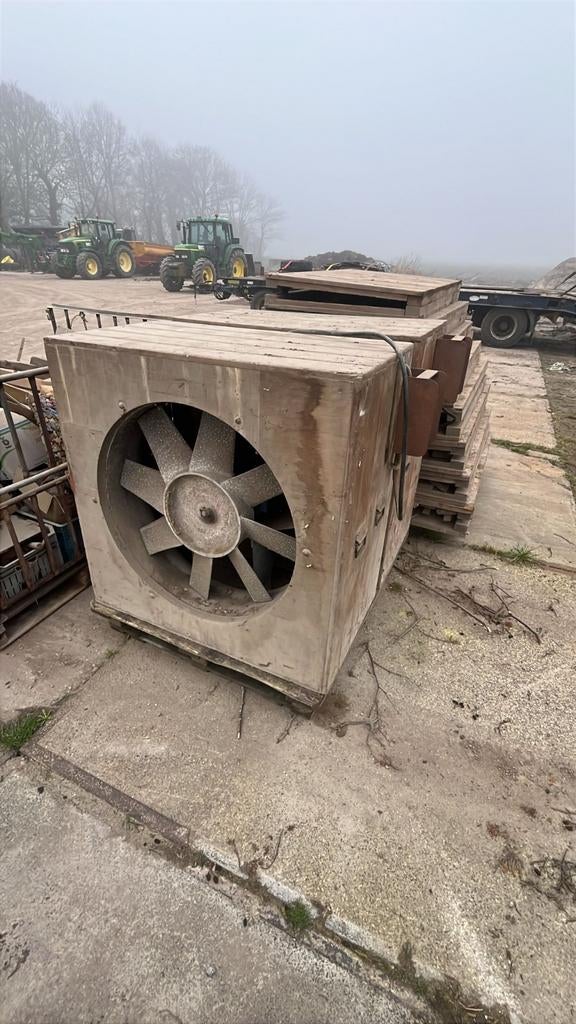 Droog ventilatoren+windtunnel, Ophalen, Onbekend, Onbekend, Onbekend