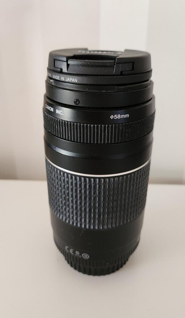 Canon EF 75-300mm F4-5.6 telelens, Ophalen of Verzenden, Gebruikt, Telelens, Zoom
