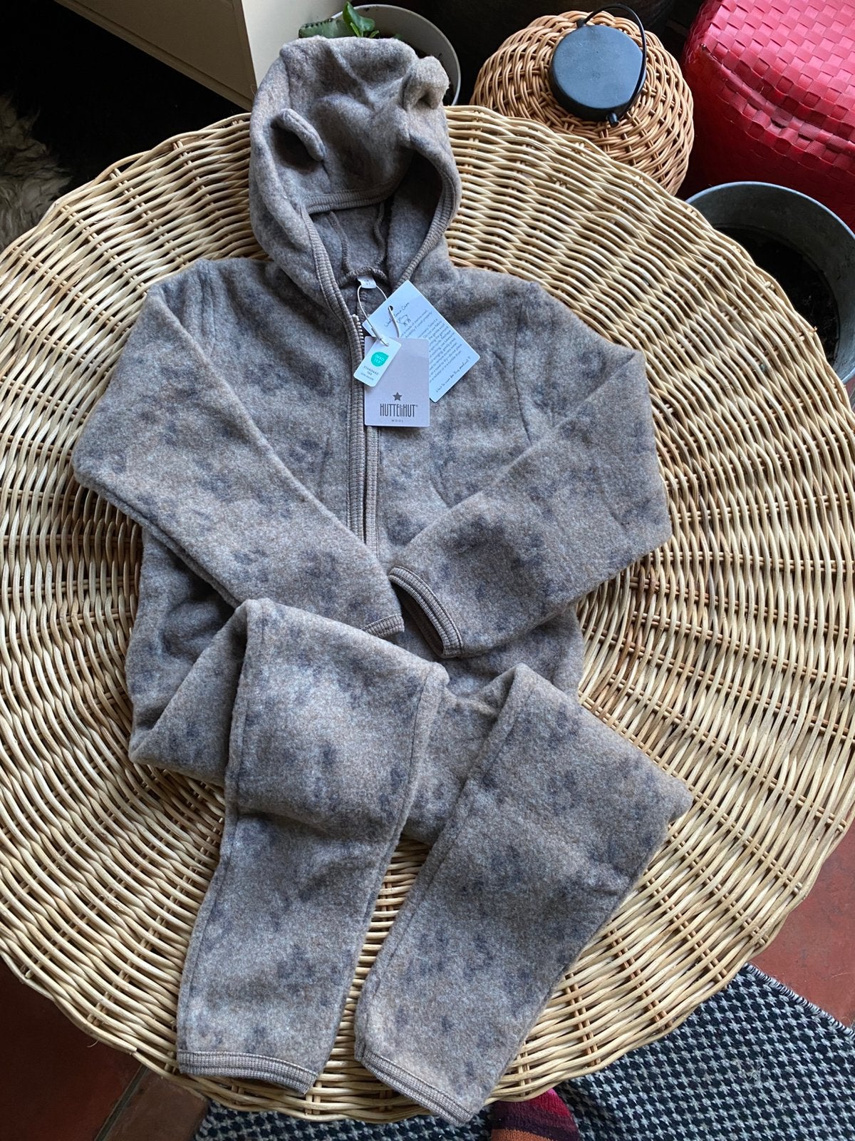 Mooi zacht pak wolfleece HUTTELIHUT mt 98, Verzenden, Nieuw, Jongen of Meisje, Overige typen
