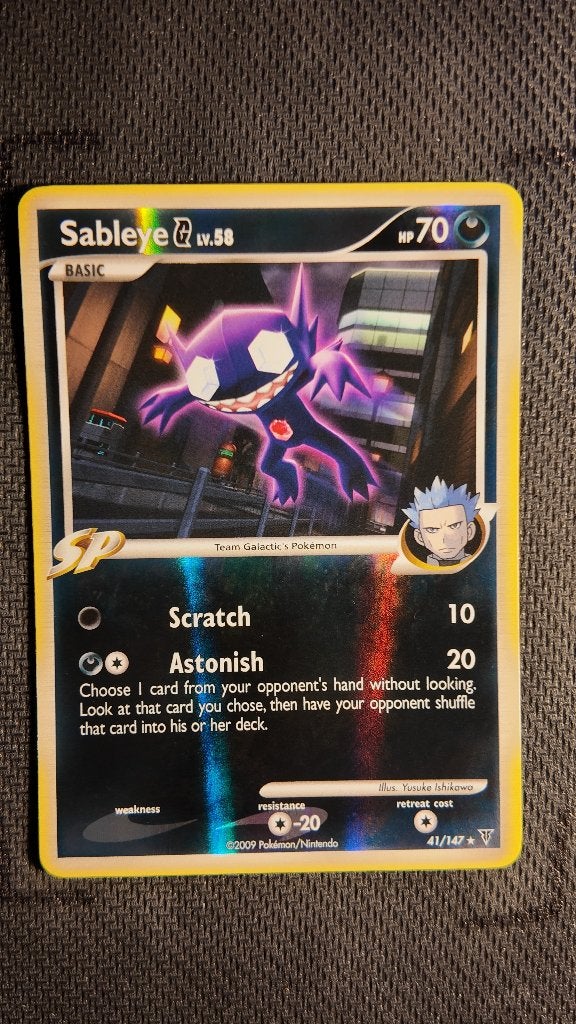 Sableye G 41 Supreme Victors | Pokemon kaart, Ophalen, Losse kaart, Foil