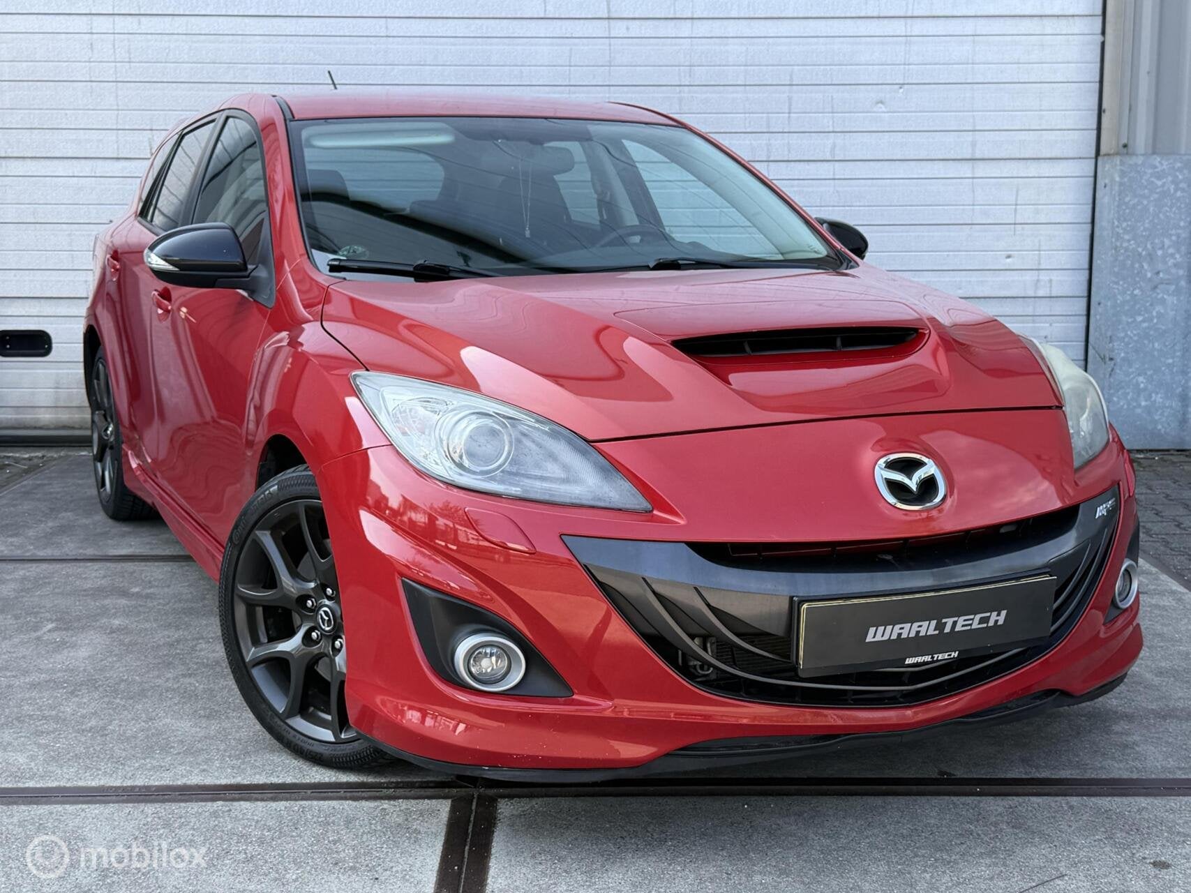 Mazda 3 2.3 DiSi Turbo MPS, Auto's, Voorwielaandrijving, Euro 5, Gebruikt, Zwart