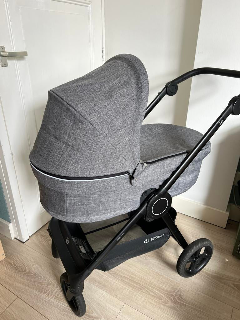 Stokke Beat kinderwagen, Gebruikt, Combiwagen, Verstelbare duwstang, Ophalen