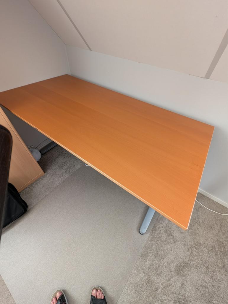 Bureau Ikea Galant 120x80, Ophalen, Zo goed als nieuw