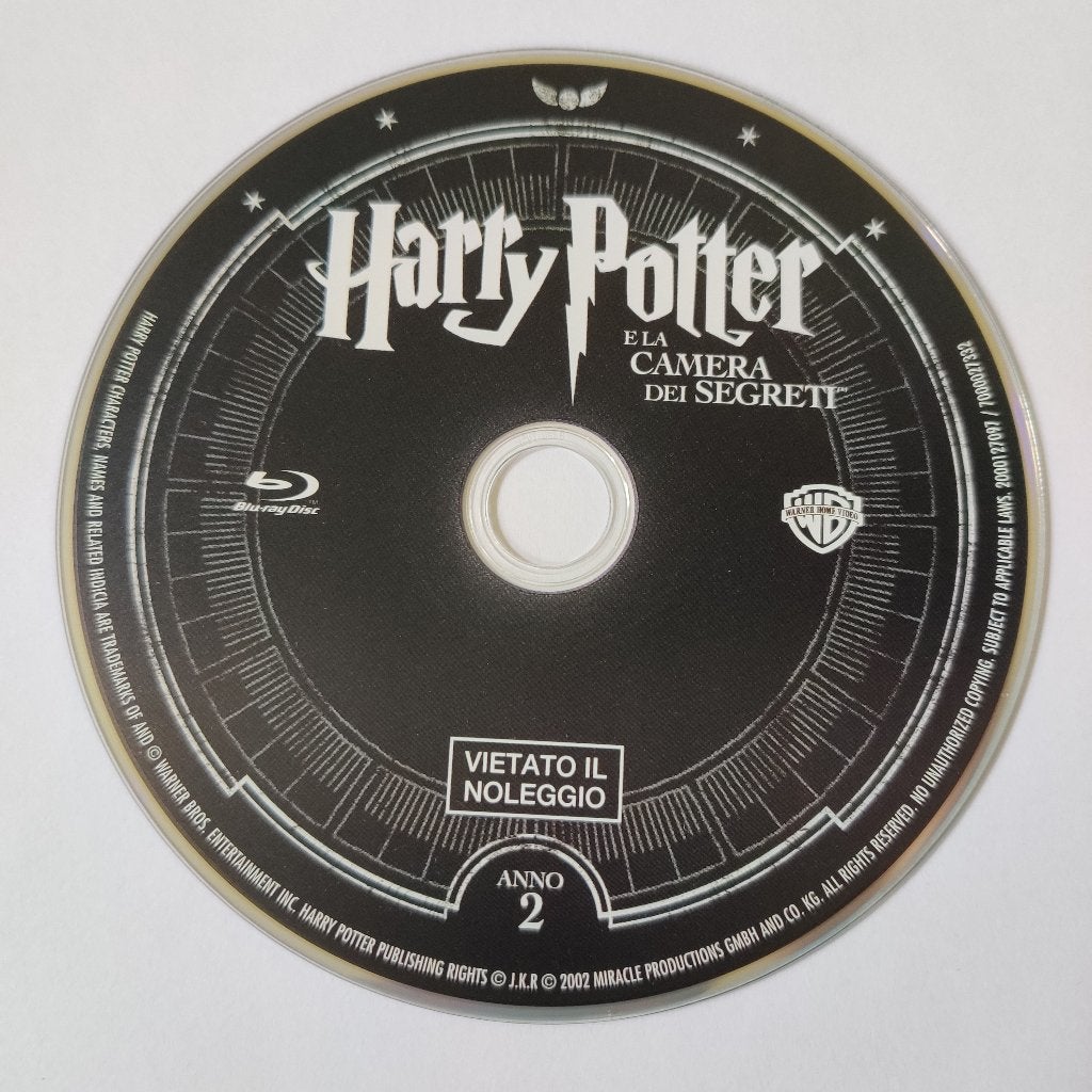 Harry Potter and Chamber of Secrets |NLO| 1x blu-ray, Engels, Film, Ophalen of Verzenden, Zo goed als nieuw