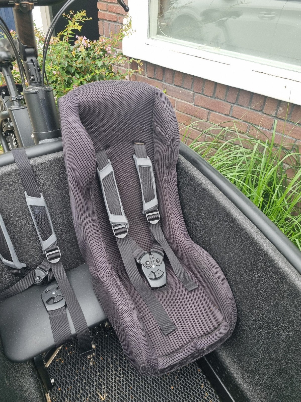 Peuterstoel voor Urban Arrow bakfiets, Ophalen, Zo goed als nieuw, 9 t/m 18 kg