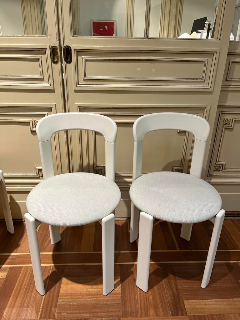 HAY REY Stoelen Crèmewit met stoffering, Ophalen, Twee, Wit, Zo goed als nieuw