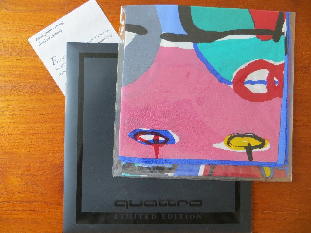 Audi quattro zijden shawl, Ophalen of Verzenden, Nieuw, Auto's