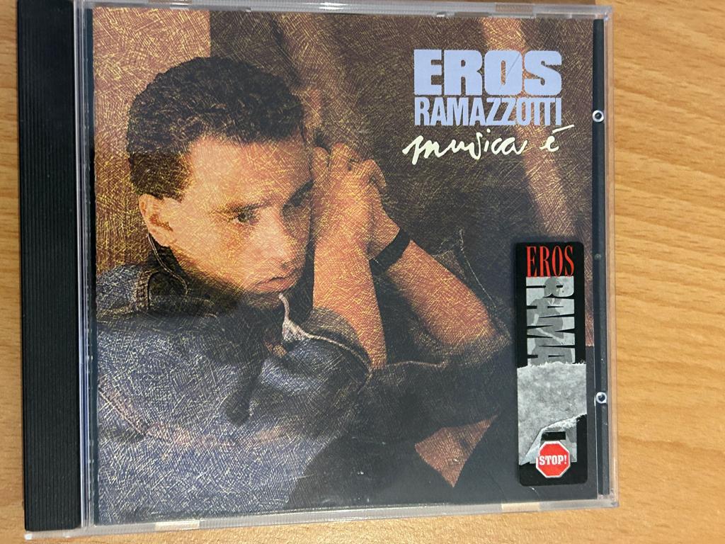 CD Eros Ramazzotti " Musica é", Ophalen of Verzenden, Gebruikt