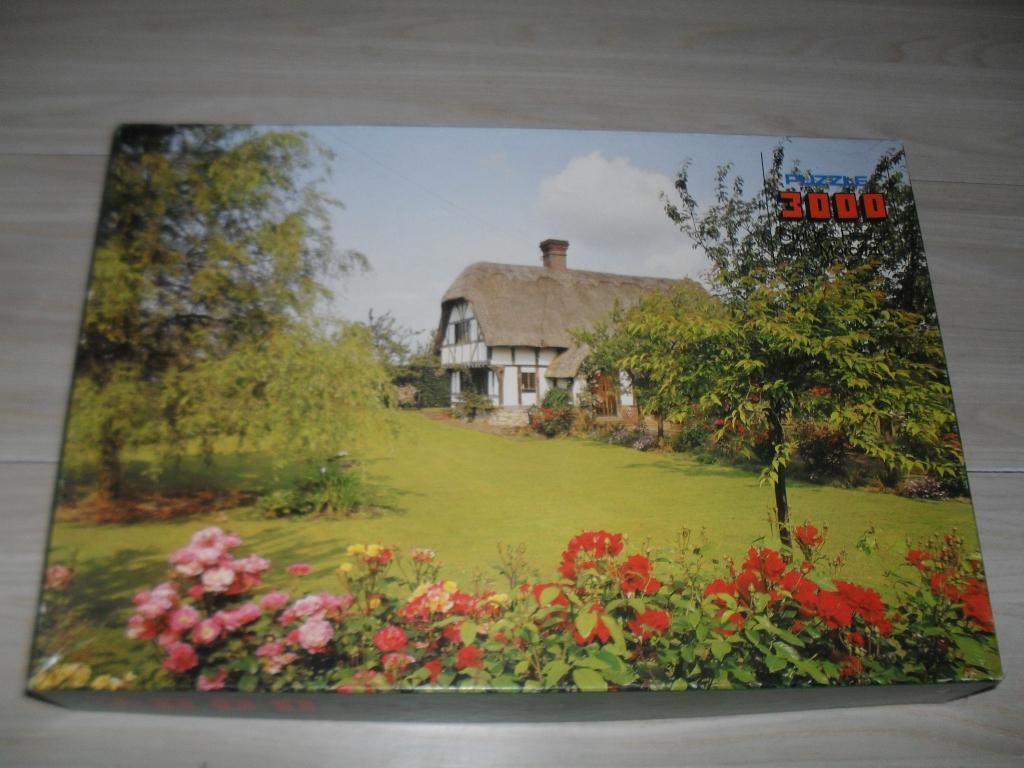 Landhuis-Engeland puzzle 3000 stukjes, Hobby en Vrije tijd, Denksport en Puzzels, Ophalen, Meer dan 1500 stukjes, Zo goed als nieuw