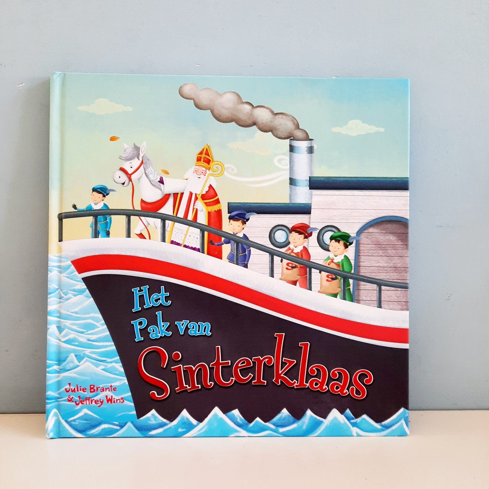 Het Pak van Sinterklaas - Julie Branie & Jeffrey Wins, Fictie algemeen, Jongen of Meisje, Ophalen of Verzenden, Zo goed als nieuw