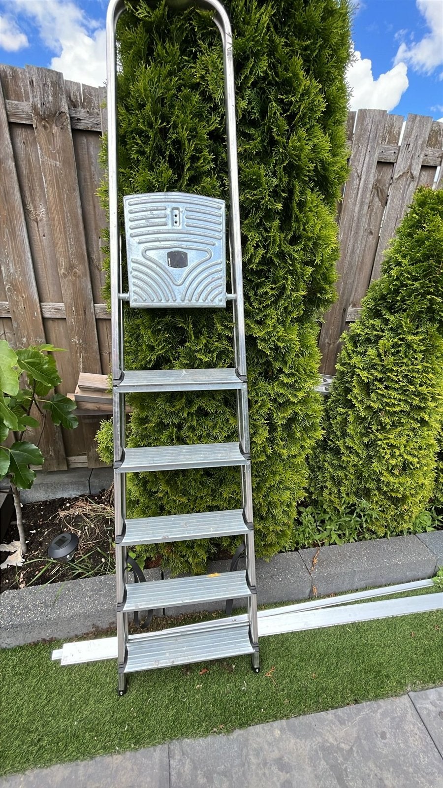 Sencys HH Trap 6 - Stevige en veilige huishoudtrap, Ophalen of Verzenden, Zo goed als nieuw, Trap, Minder dan 2 meter
