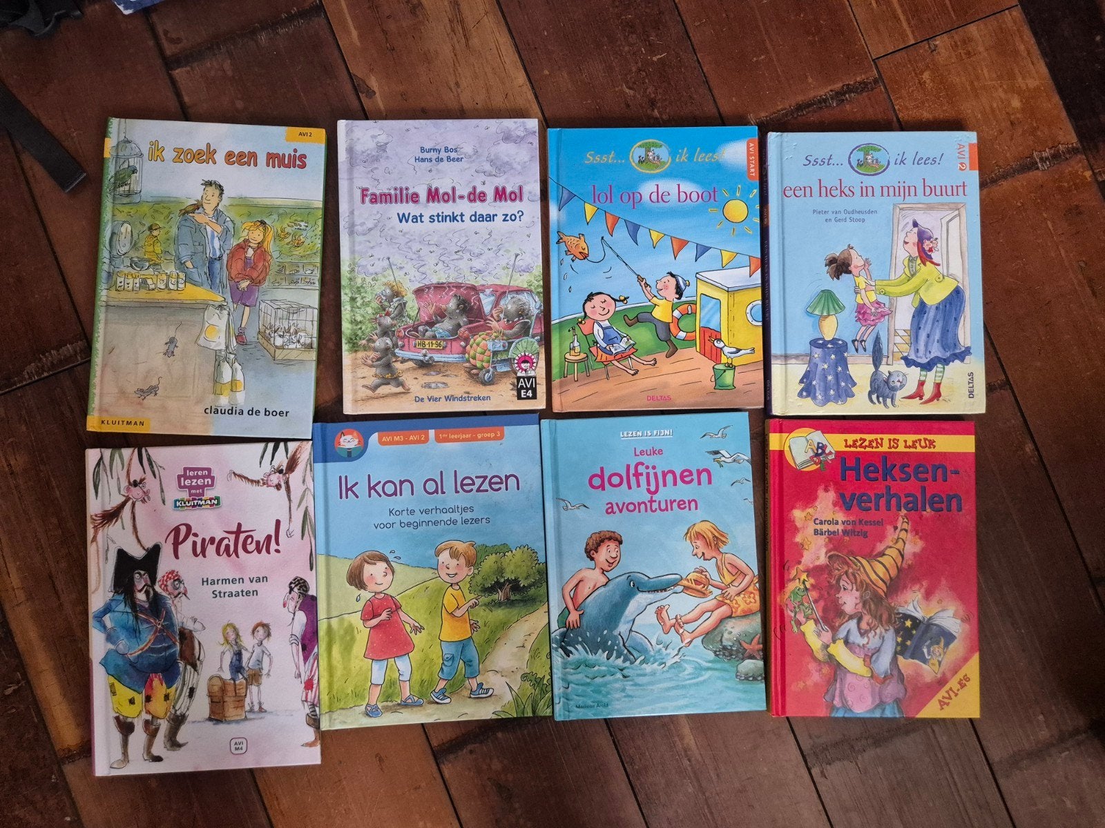 8 Starters Leesboekjes: Leren Lezen in Nette Staat, Ophalen of Verzenden, Gelezen, Fictie algemeen