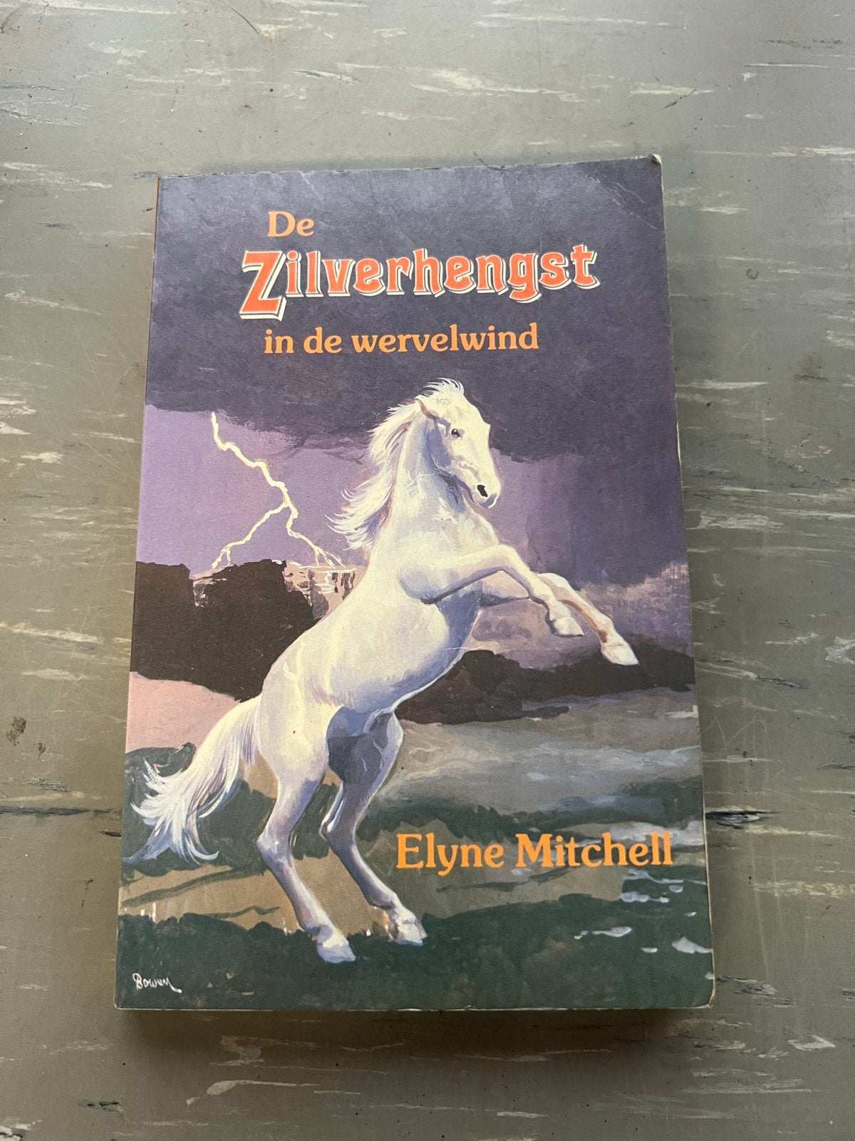 De Zilverhengst in de wervelwind - E. Mitchell, Ophalen of Verzenden, Gelezen