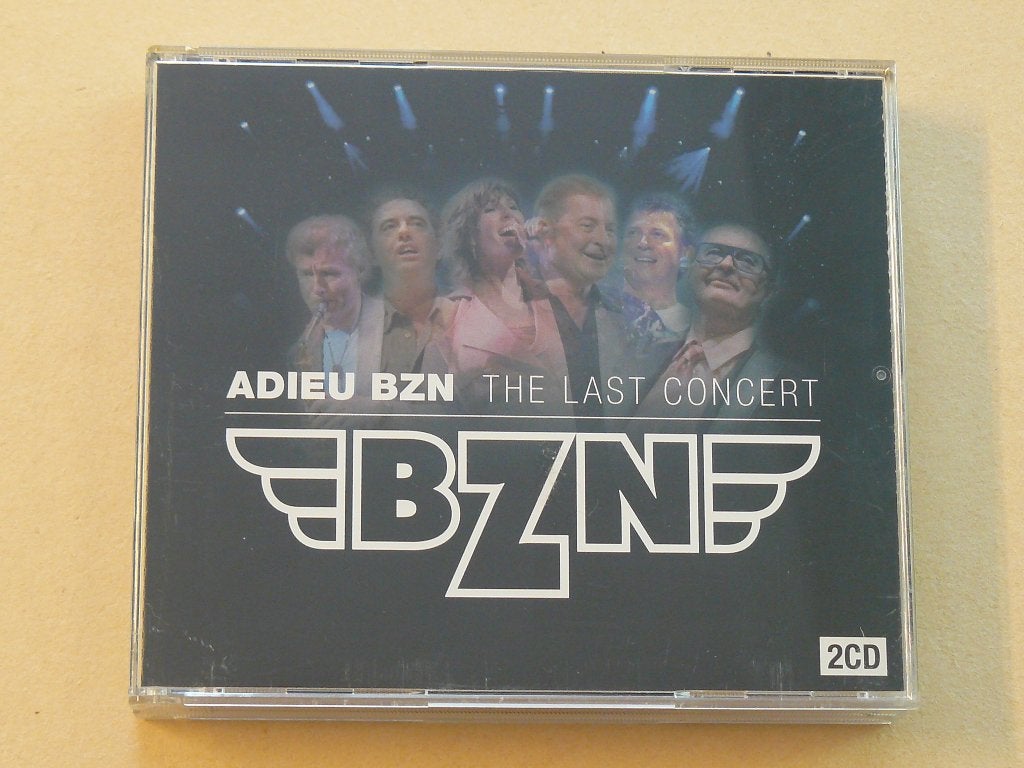 2 CD box BZN - Adieu BZN , The last concert, Verzenden, Gebruikt