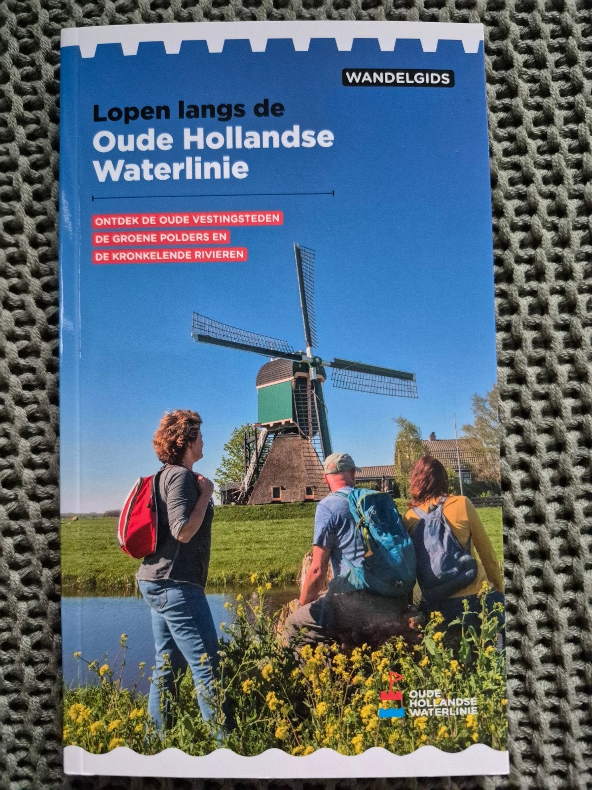 Wandelgids: Lopen langs de Oude Hollandse Waterlinie, Overige merken, Fiets- of Wandelgids, Nieuw, Ophalen of Verzenden