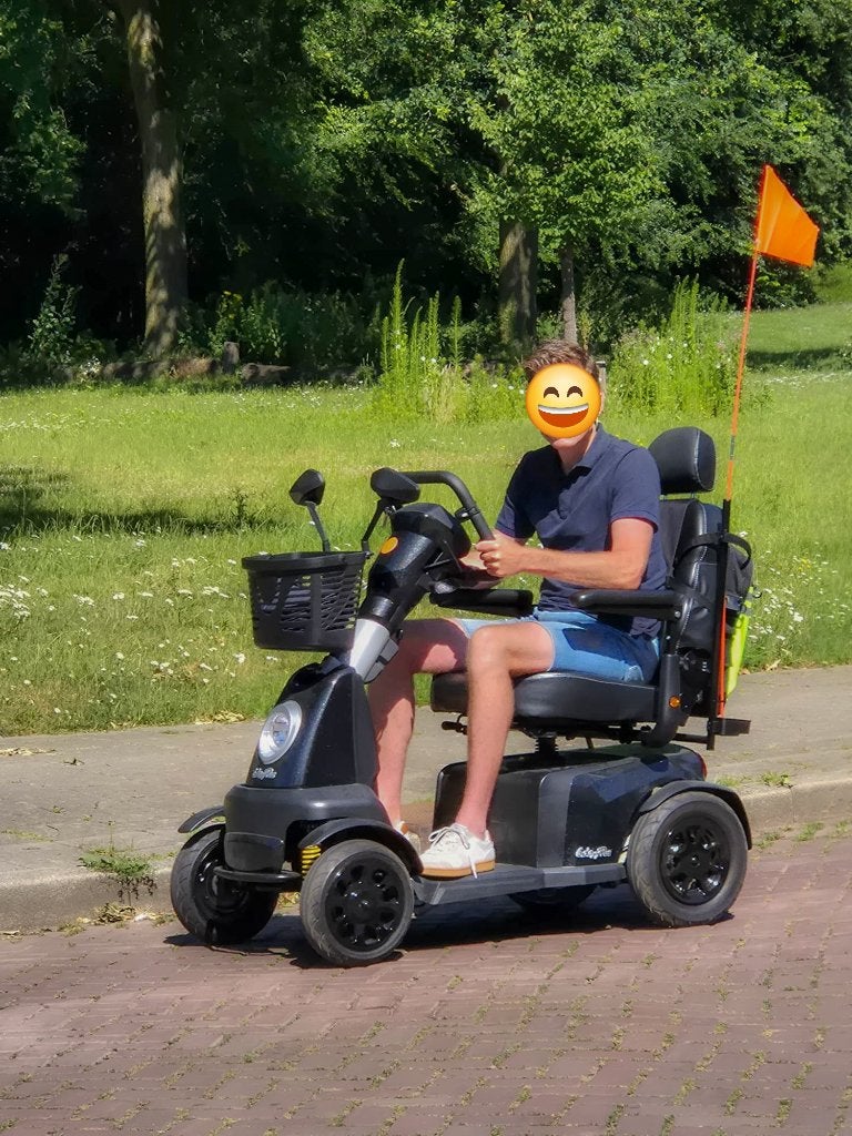 Te koop: Scootmobiel Galaxy Plus 4-wiel, Ophalen, Excel, 11 t/m 15 km/u, 26 t/m 35 km