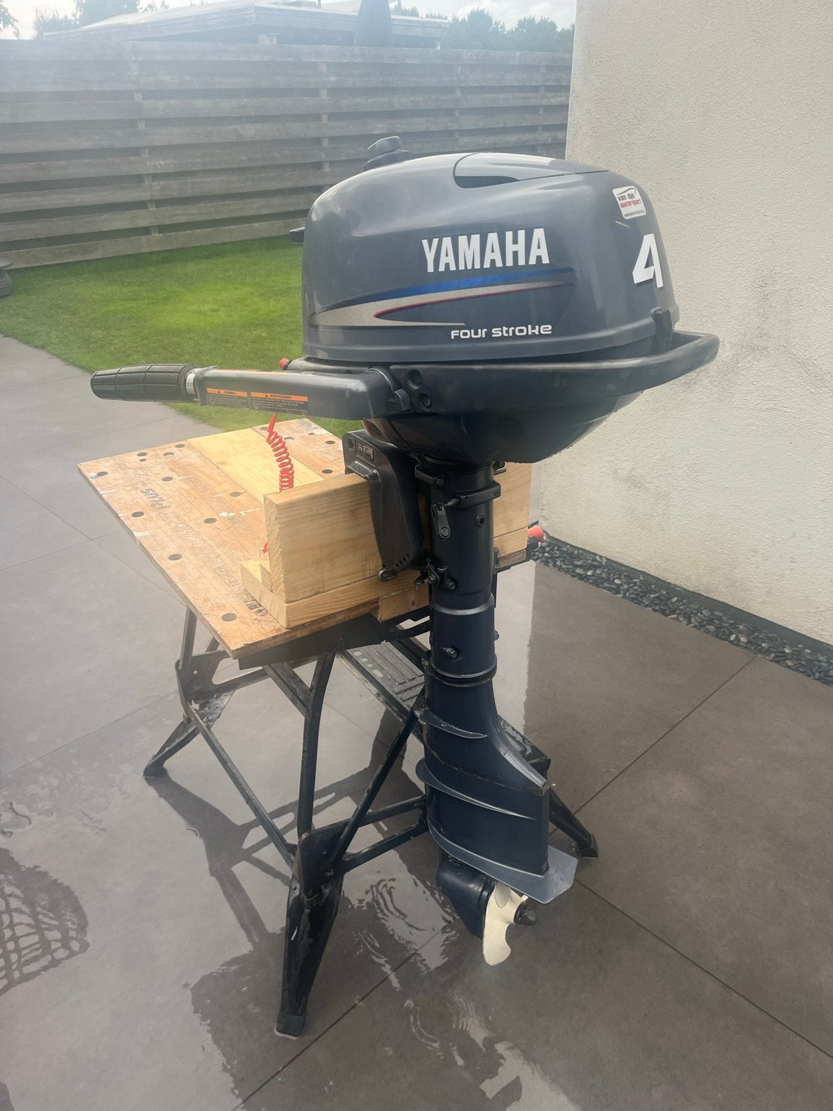 Yamaha 4pk Langstaart Buitenboordmotor - Recent Onderhoud, Watersport en Boten, Ophalen, Gebruikt, Minder dan 5 pk, Viertaktmotor