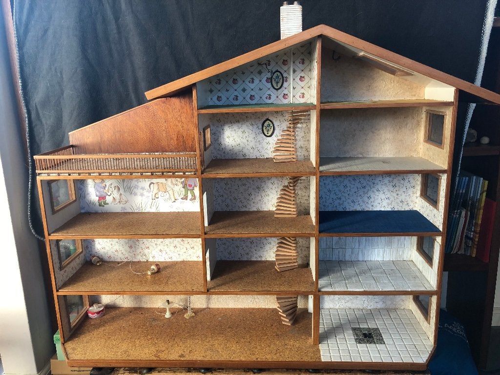 Poppenhuis, Ophalen, Gebruikt, Poppenhuis