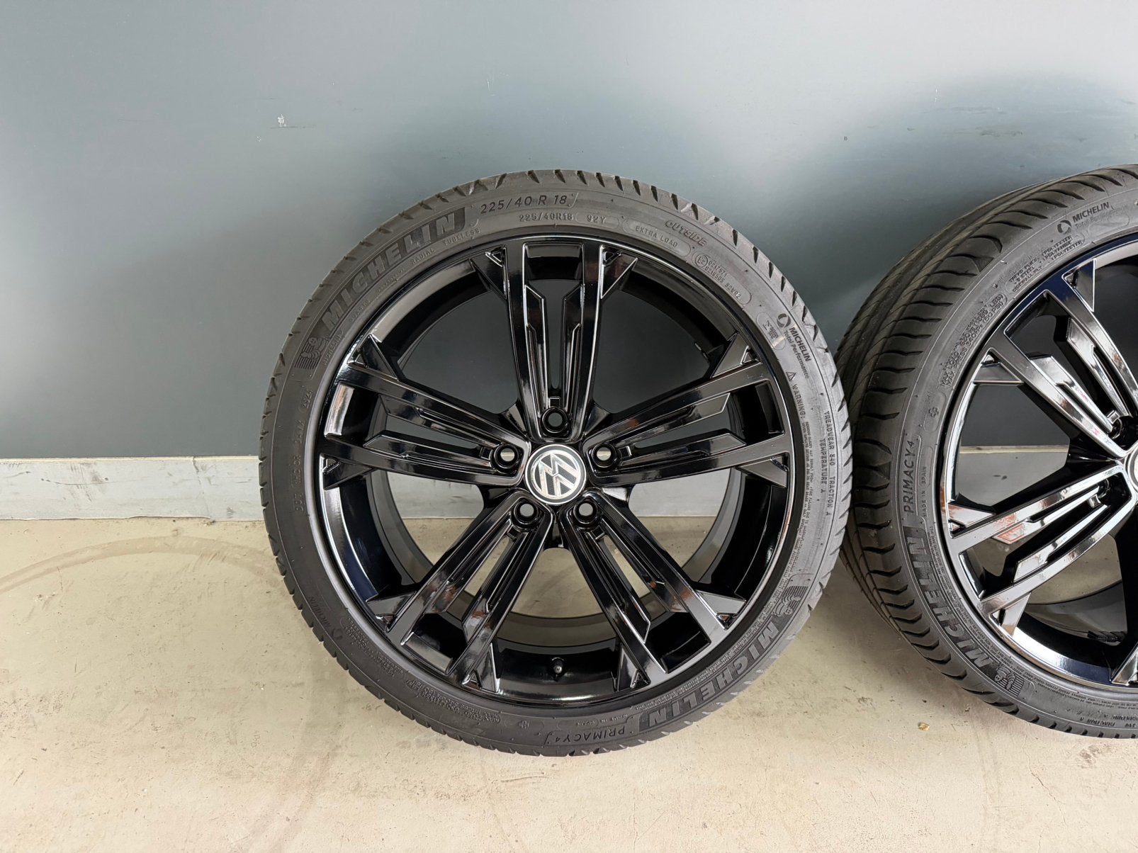 Vw Golf 18 inch Sevilla velgen 5x112 Orig Michelin Zomerset, Auto-onderdelen, Banden en Velgen, 18 inch, Banden en Velgen, Ophalen of Verzenden