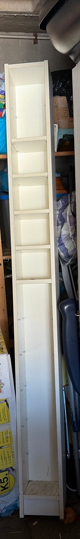 Vintage cd kast ikea wit. Alle plankes nog aanwezig, Ophalen, Gebruikt, Hout, Cd's