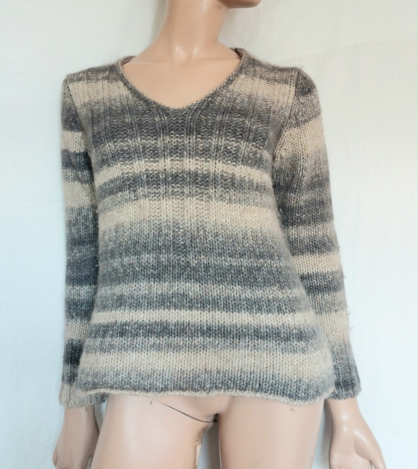 LONGHIN Trui,  Maat M , MERINO WOL,  ALPACA, Ophalen of Verzenden, Zo goed als nieuw, Maat 38/40 (M), Overige kleuren