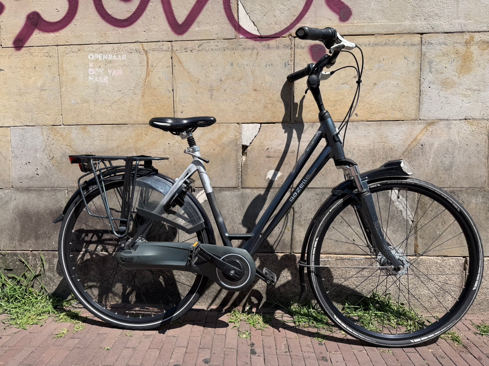 Gazelle eclipse dames fiets 57cm, Fietsen en Brommers, Fietsen | Dames | Damesfietsen, Zo goed als nieuw, Gazelle, Versnellingen