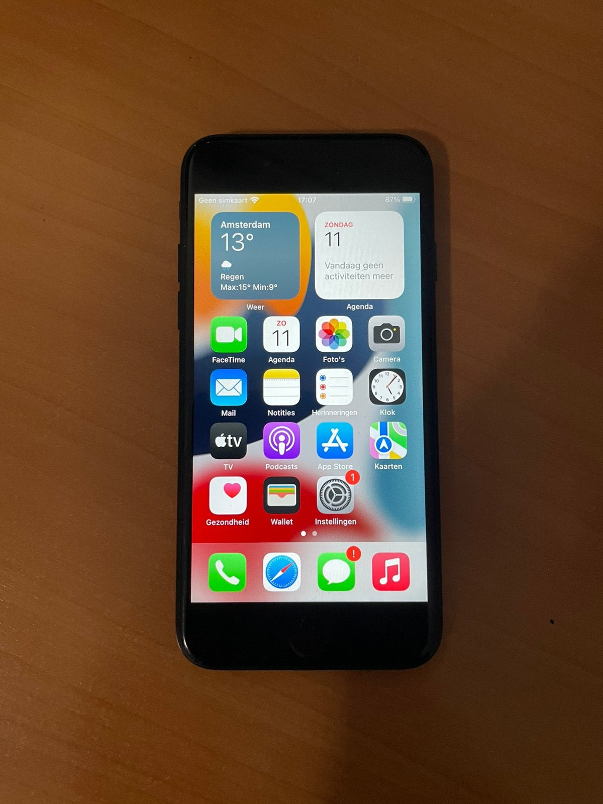 Apple iPhone 7 (32 GB), 99 %, Zwart, 32 GB, Ophalen of Verzenden
