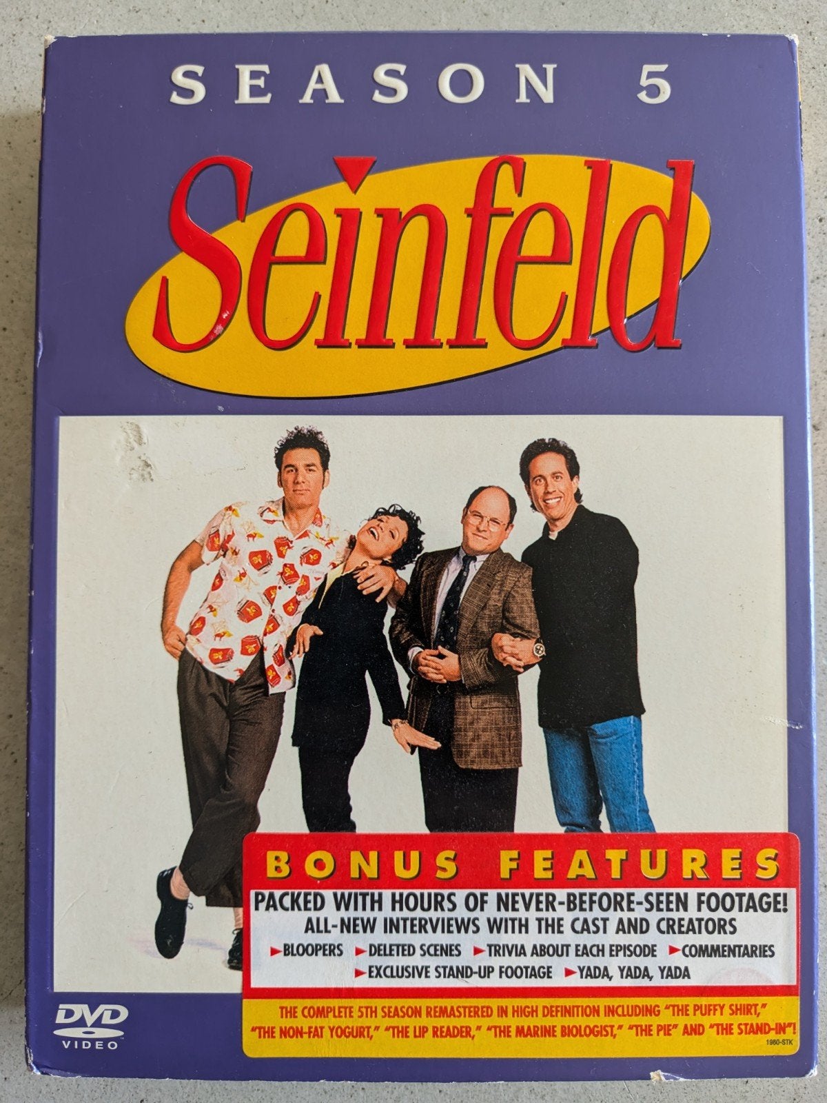 Seinfeld Seizoen 5 DVD - Komedie Klassieker, Cd's en Dvd's, Bonusmateriaal, Nederlands, Ophalen of Verzenden, Komedie