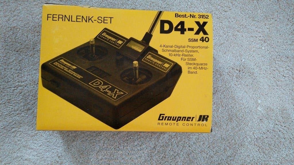 Graupner DX-4 Zender, Ophalen of Verzenden, Nieuw