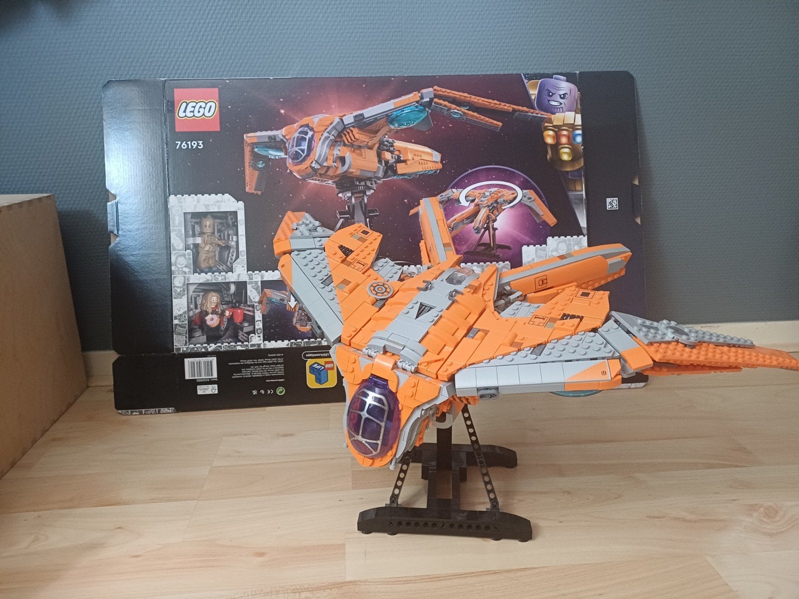 LEGO Marvel The Guardians' Ship (76193), Compleet, Marvel, Lego, Ophalen of Verzenden