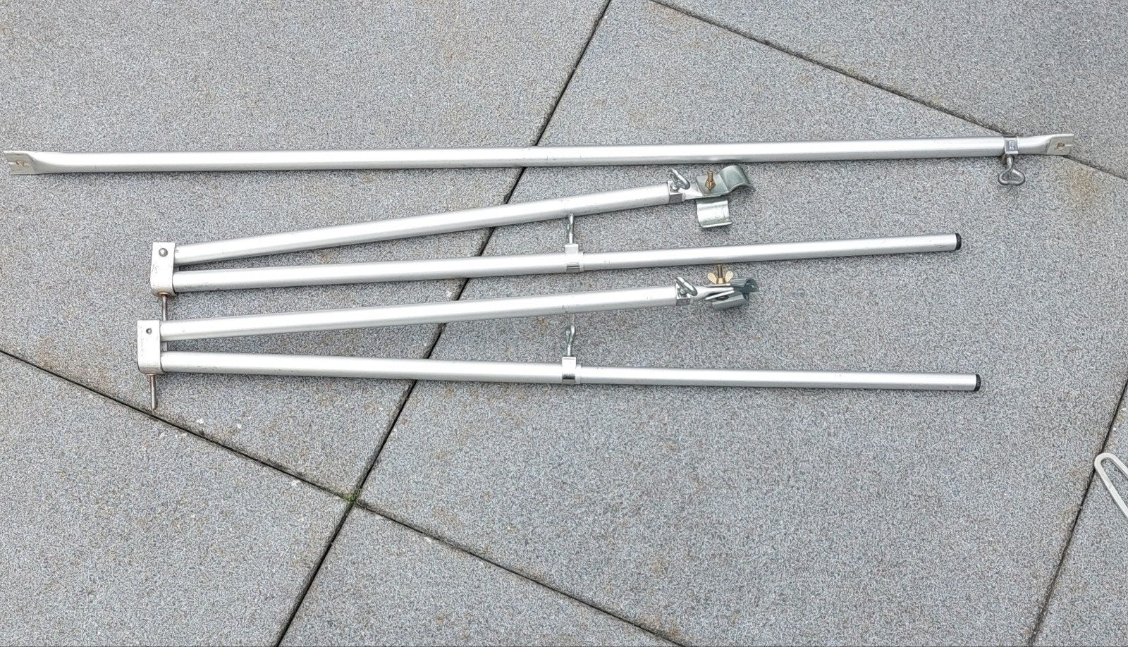 Aluminium frame raamluifel caravan  zonder doek, Ophalen of Verzenden
