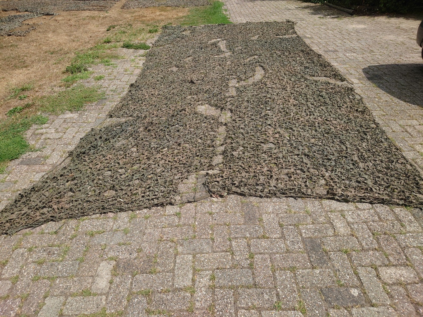 Camouflagenet 6x3M gebruikt, Ophalen, Landmacht, Nederland