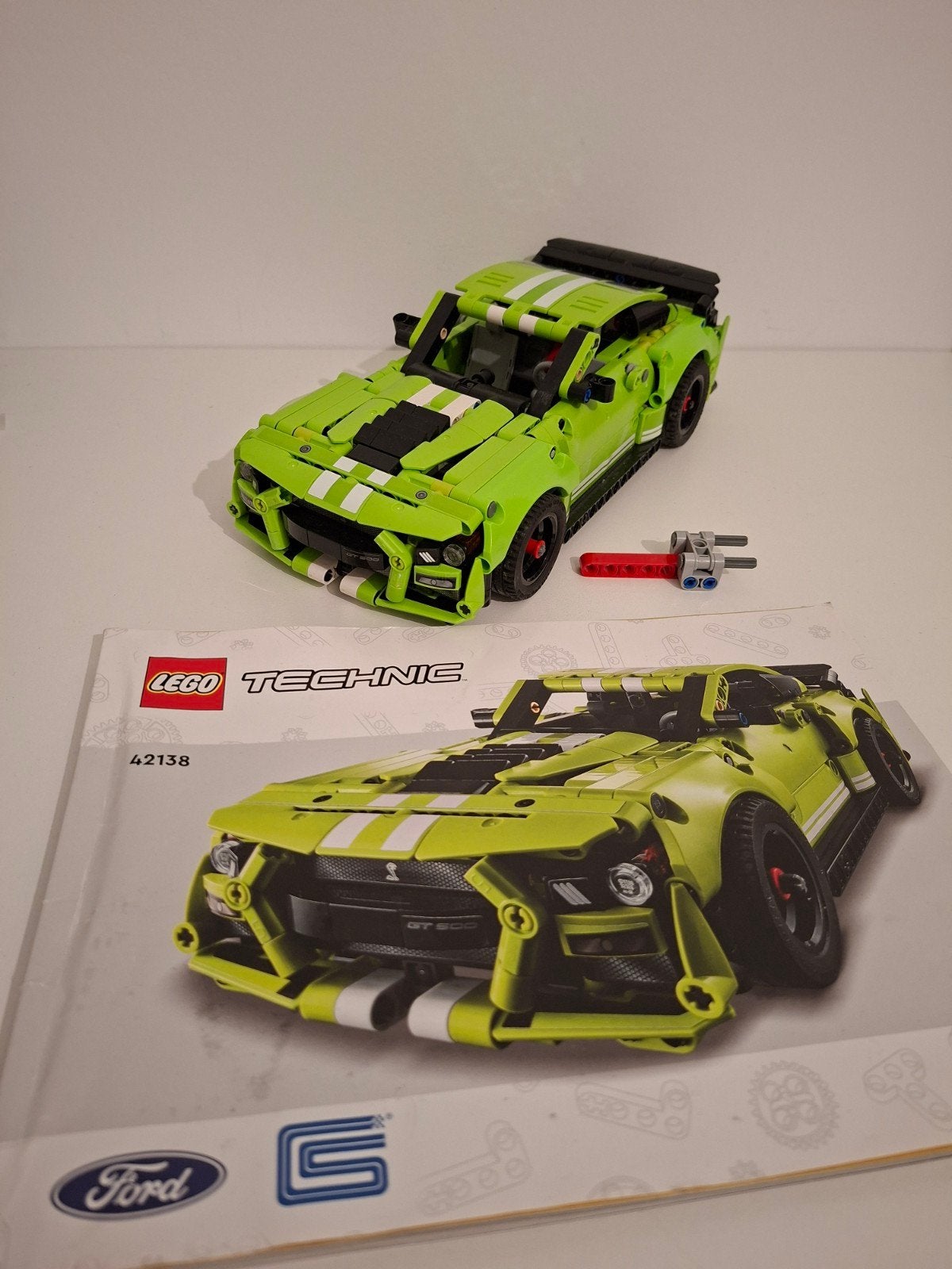 Lego technic 42138 compleet met boekje, Lego, Ophalen of Verzenden, Zo goed als nieuw, Technic