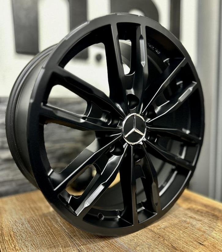 Mercedes Sprinter Crafter 18 inch 6x130 mat zwart, Niet ingevuld, Velg(en), Niet ingevuld, Nieuw
