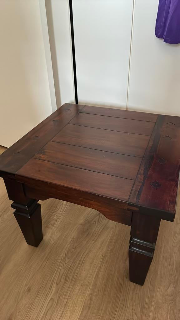 Te koop prachtige hoektafel/salontafel, Huis en Inrichting, Tafels | Salontafels, Ophalen, 50 tot 100 cm, Zo goed als nieuw, Minder dan 50 cm