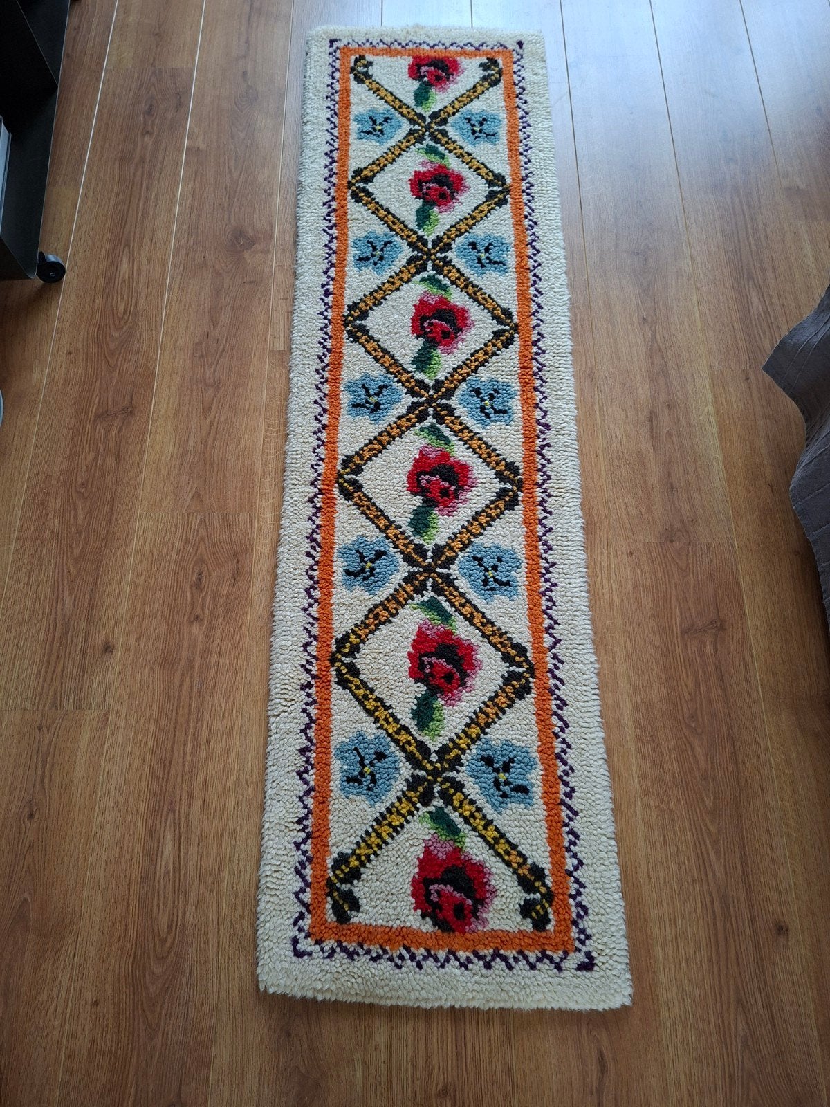 Wollen loper in hele goede staat, Minder dan 50 cm, Ophalen of Verzenden, Zo goed als nieuw, 150 tot 200 cm