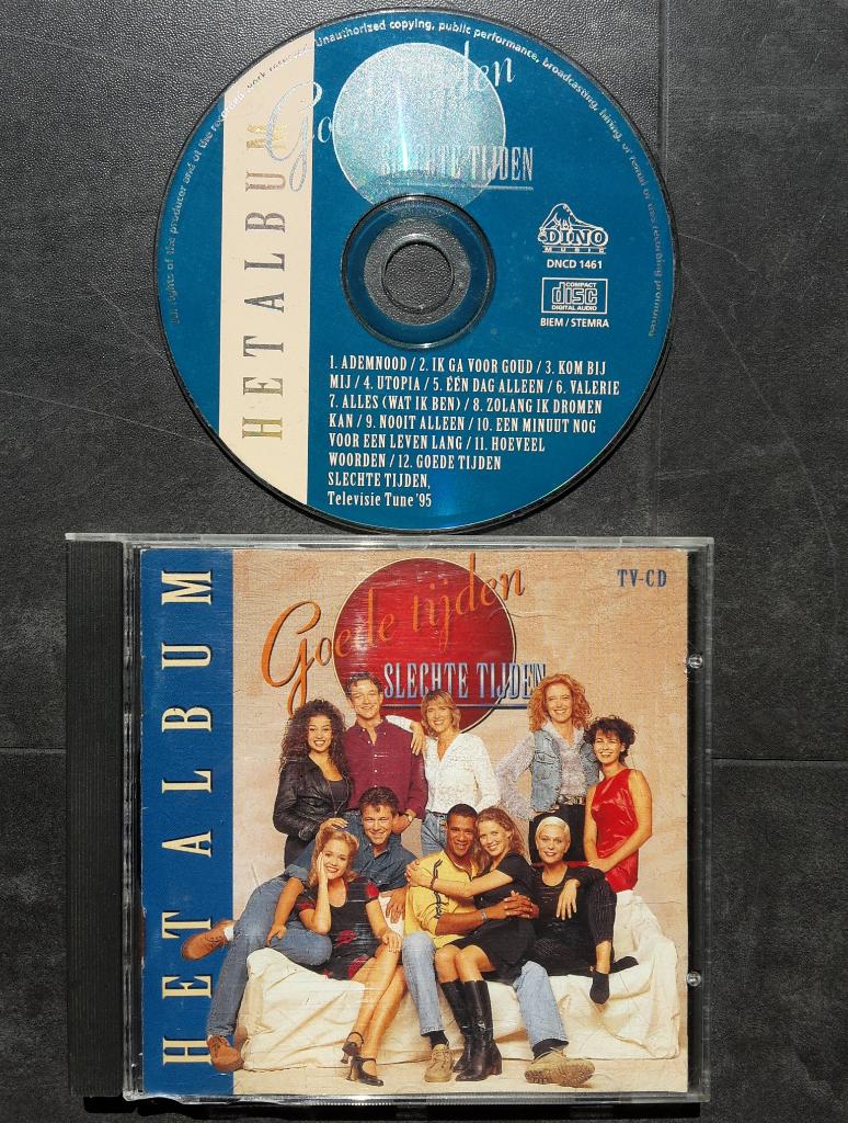 CD - Goede Tijden Slechte Tijden - Het Album - Ademnood, Ophalen of Verzenden, Zo goed als nieuw, Levenslied of Smartlap