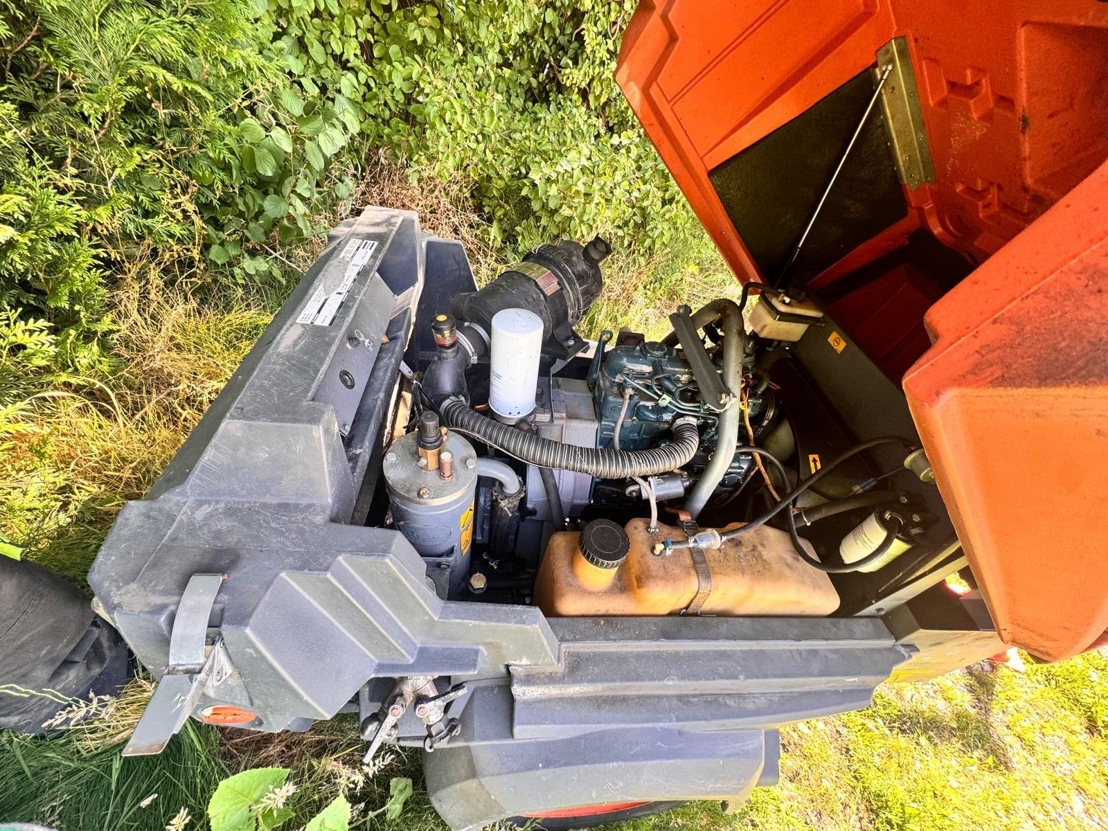 Atlas Copco XAS 47 Compressor - Mobiel en Krachtig, Doe-het-zelf en Verbouw, Compressors, Gebruikt, 6 tot 10 bar, Ophalen of Verzenden