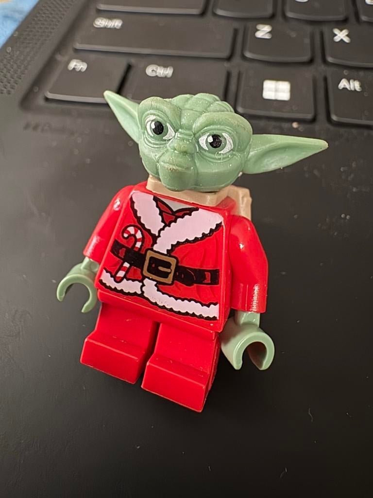 LEGO Star Wars Yoda Kerstman Minifiguur sw0358, Ophalen of Verzenden, Gebruikt, Jongen of Meisje