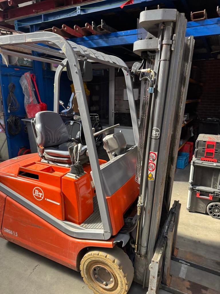 Gebruikte BT 1.5T elektrische Heftruck met 3-delige mast, Zakelijke goederen, 1000 tot 2000 kg, Ophalen of Verzenden, Elektrisch